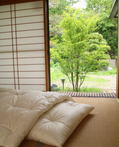 綿わたを打ち直ししてふっくら心地よい布団に