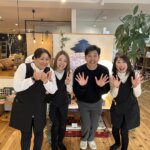 百沢温泉の打ち直しであべこうじさんと